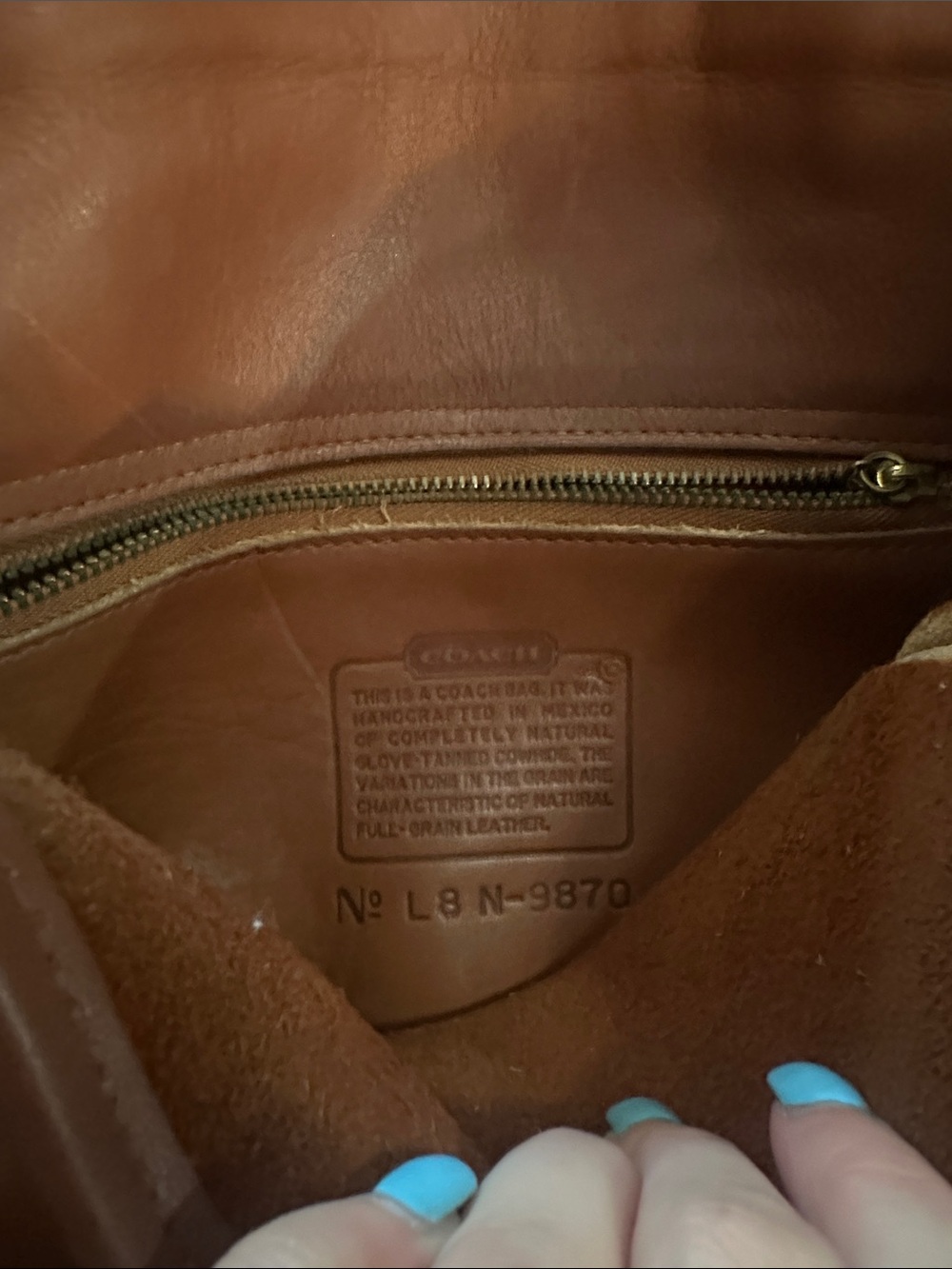 Vintage Coach Court Bag 9870 - Picture 12 of 12